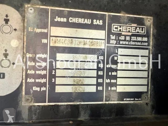 Semitrailer Chereau Thermo King SLX...
