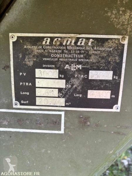 Semiremorca Acmat Plateau