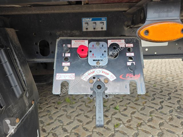 Semitrailer Fliegl SDS01 / Hubdach / EDSCHA /...