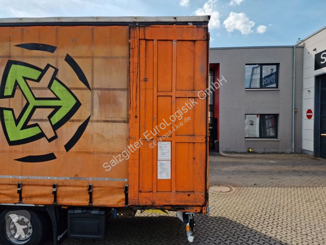 Semitrailer Krone / Hubdach / EDSCHA / Mega