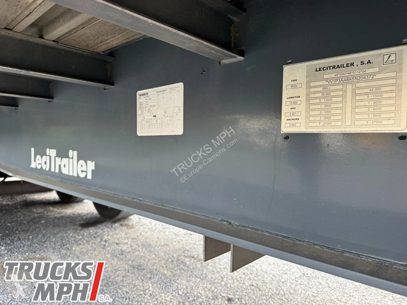 Semi remorque Lecitrailer Tautliner 3E20...
