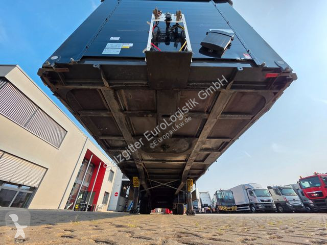 Semitrailer Fliegl SDS01 / Hubdach / EDSCHA /...
