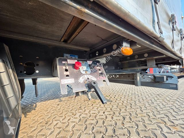 Semitrailer Fliegl SDS01 / Hubdach / EDSCHA /...