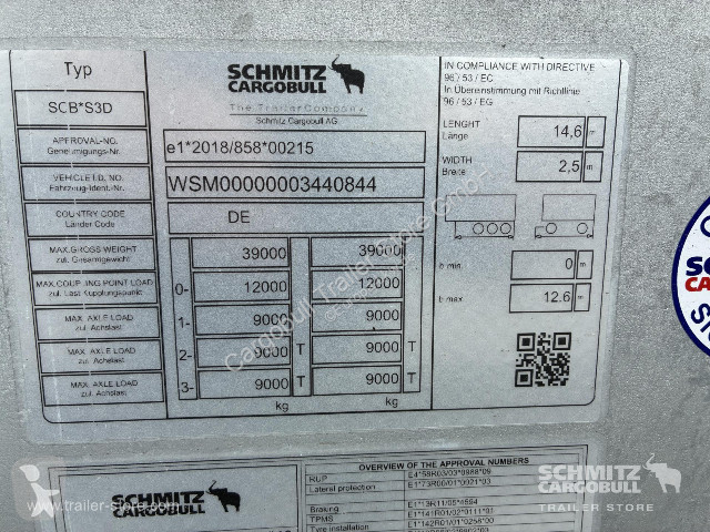 Semitrailer Schmitz Cargobull...