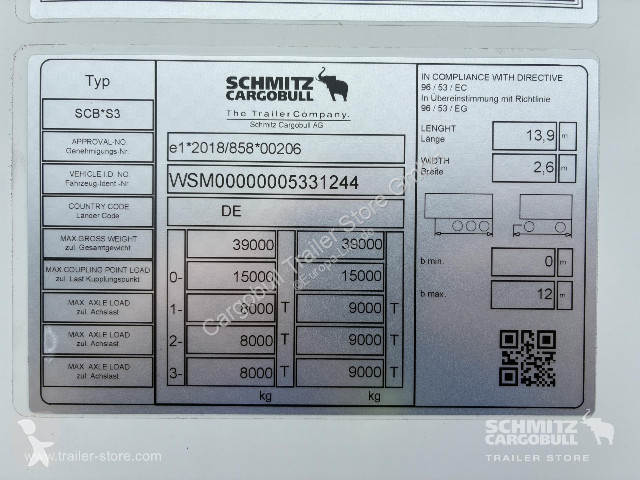 نصف مقطورة Schmitz Cargobull Tiefkühler...