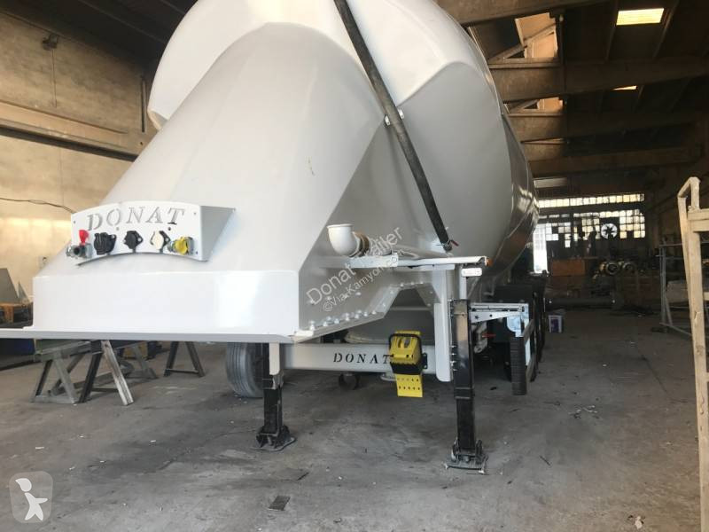 Semirimorchio Donat Aluminum Cement Dry Bulk Silo