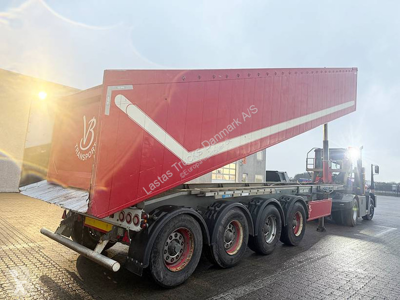 Semi remorque Kel-Berg Tipper / Alukastenmulde...