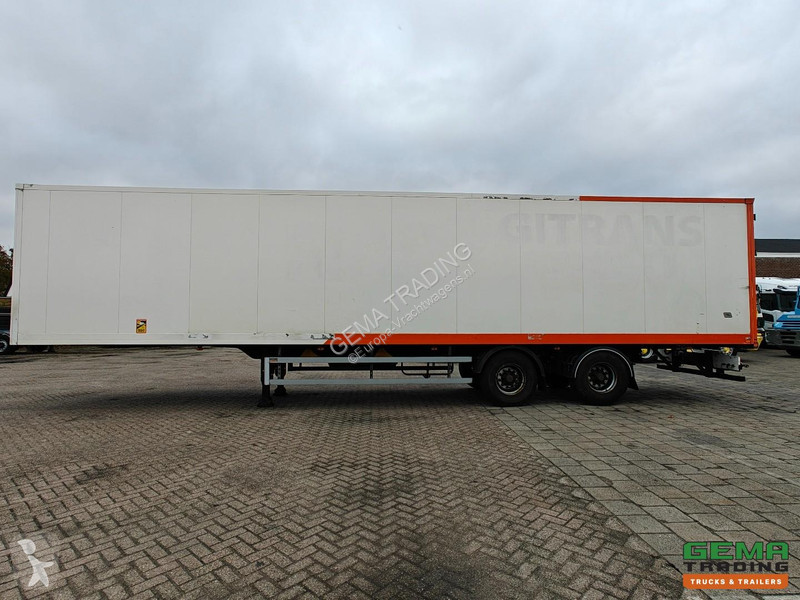 Semi remorque  TFS 18 2 Axles BPW - Enclosed...