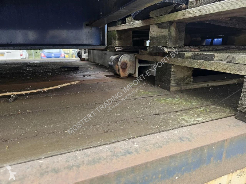 نصف مقطورة  3 Deckers 3 Flatbed Semi-Trailer -...