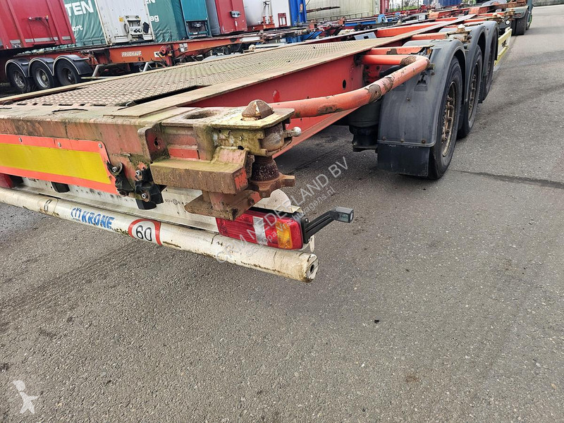 نصف مقطورة Krone 27| FIXED CHASSIS | SAF DISC....