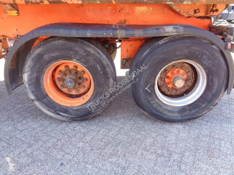 نصف مقطورة Langendorf SKS 18 2 AXLE + 20 CUB+steel