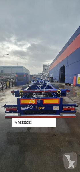 نصف مقطورة Star Extendable Container Carrier...