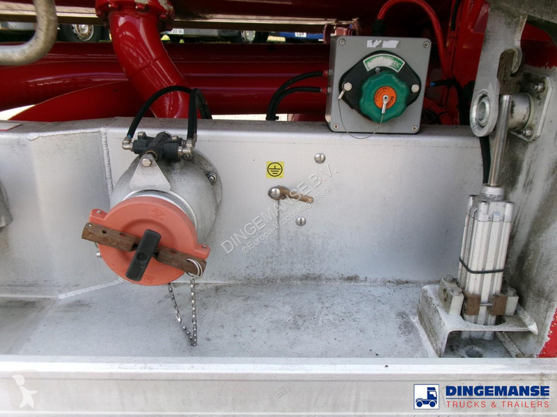 نصف مقطورة Feldbinder Fuel tank alu 44.6 m3 + pump