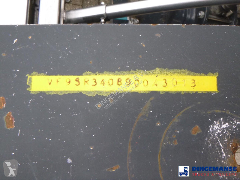 نصف مقطورة Robine Gas tank steel 51.5 m3 / 1 comp