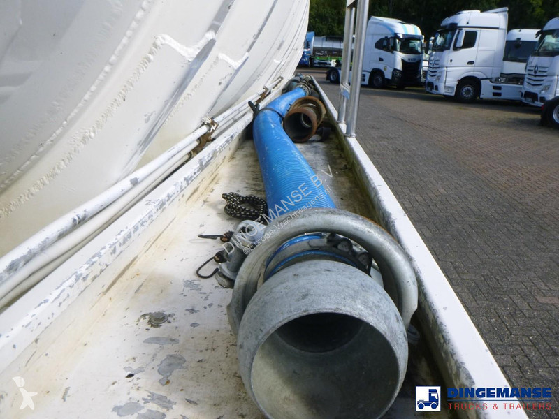 نصف مقطورة Crossland Vacuum tank alu 33 m3 / 1...