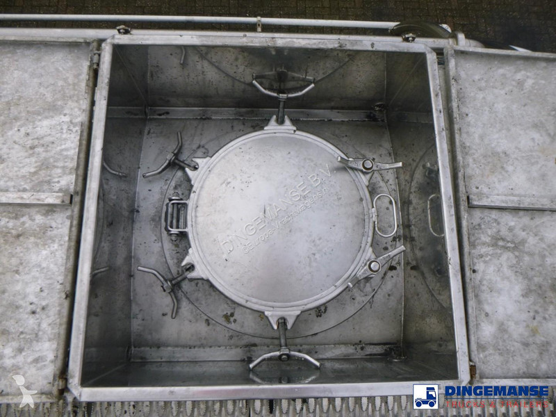 نصف مقطورة Burg Chemical tank inox L4BH 30 m3 /...