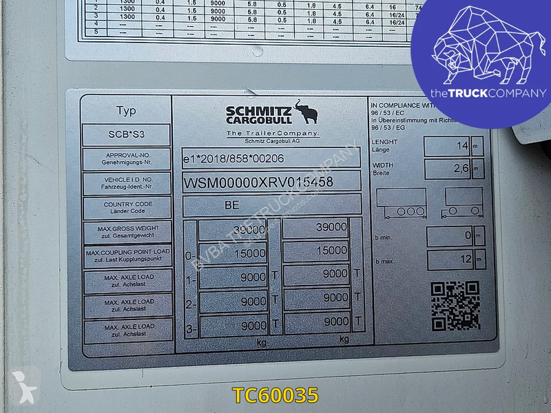 نصف مقطورة Schmitz Cargobull