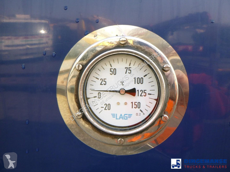 نصف مقطورة Burg Chemical tank inox L4BH 32.5 m3...