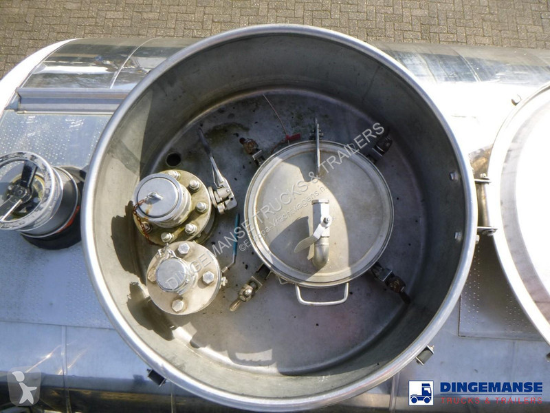 نصف مقطورة Magyar Chemical tank inox 32.5 m3 /...