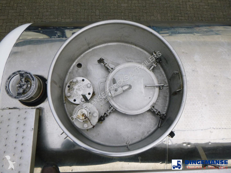 نصف مقطورة Magyar Chemical tank inox L4BH 32.9...