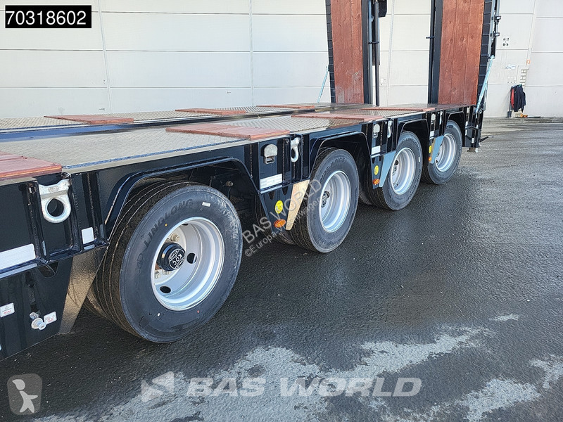 نصف مقطورة  LOWBED 4 axles NEW! Lifting Axle +...