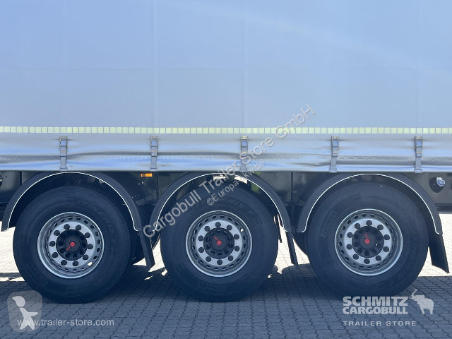 نصف مقطورة Berger Curtainsider Standard Getränke