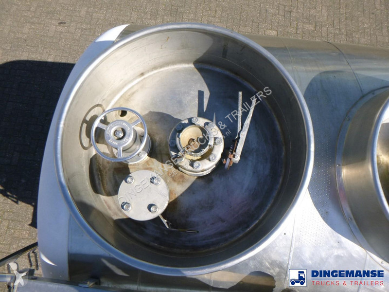 نصف مقطورة Magyar Chemical tank inox L4BH 32.5...