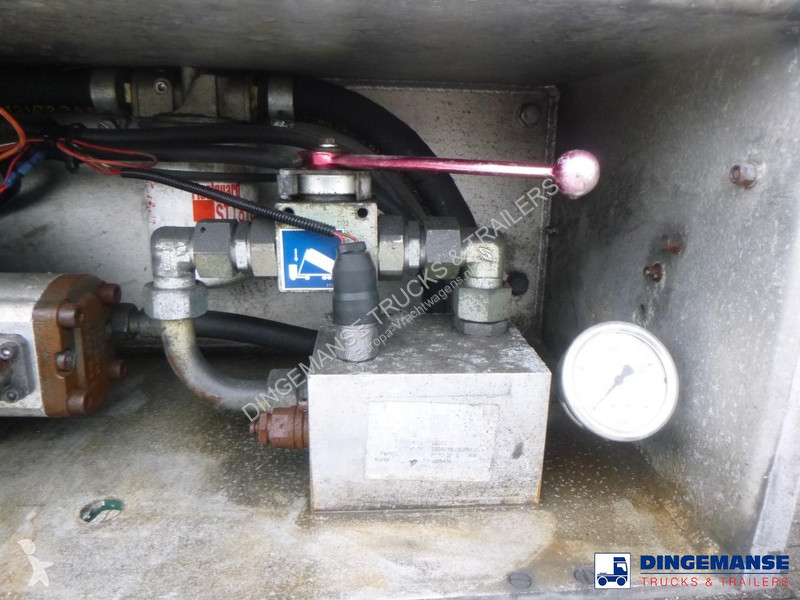 نصف مقطورة Feldbinder Powder tank alu 60 m3...
