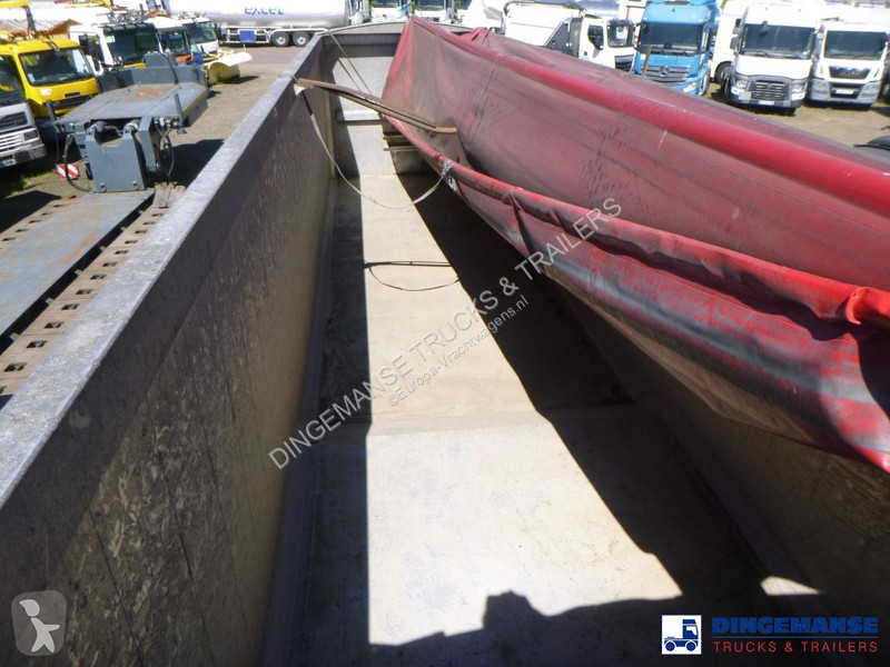 نصف مقطورة Wilcox Tipper trailer alu 55 m3 +...