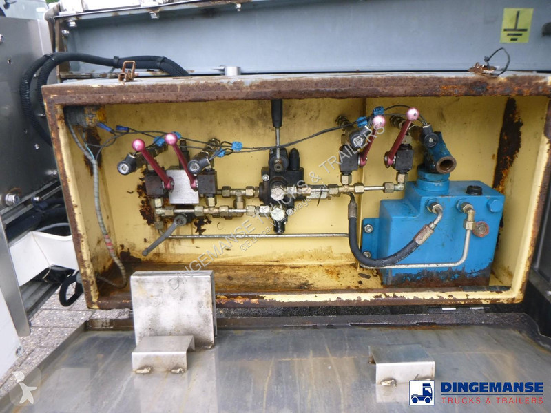 نصف مقطورة Magyar Fuel / oil tank inox 23 m3 /...