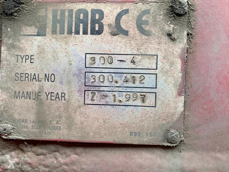 نصف مقطورة ATM 2 AXLE + HIAB 300-4