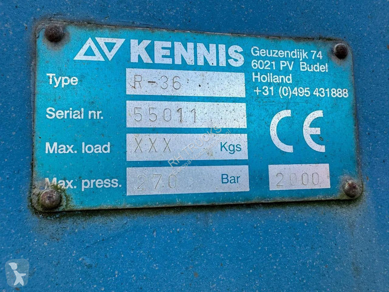 نصف مقطورة Floor FLO 17 30 H2 KENNIS R-36 DRUM...