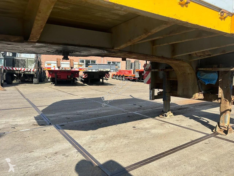 نصف مقطورة Broshuis 21N58A 2 AXLE - LAST AXLE...
