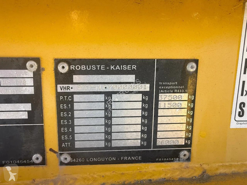 نصف مقطورة Kaiser S72B4P MET DOLLY