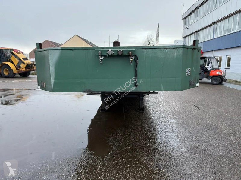 Sættevogn Kromhout 3ADSU-16-27 , LAST AXLE...