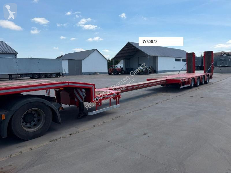 Nosič strojů  MTDK Low Loader 4-axles...