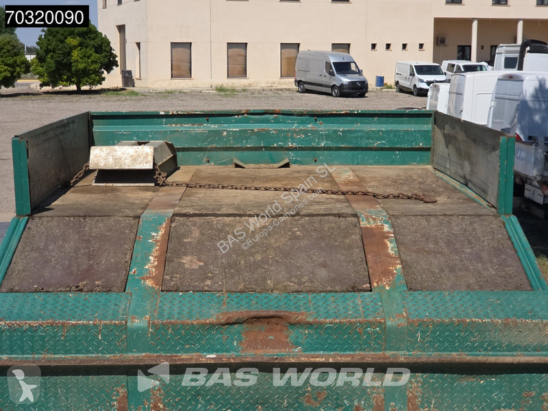 نصف مقطورة  Semiremolque Eje direccional Rampas