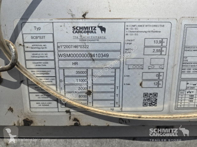نصف مقطورة Schmitz Cargobull Semitrailer...