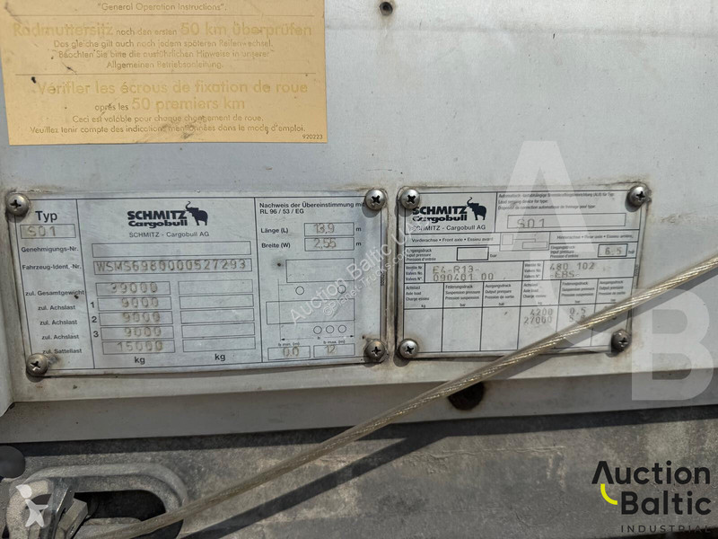 نصف مقطورة Schmitz Cargobull 24E