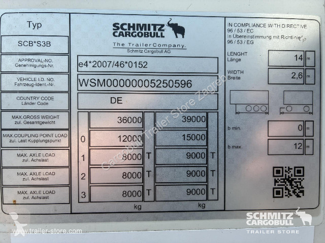 نصف مقطورة Schmitz Cargobull Semitrailer Reefer...