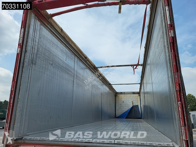 نصف مقطورة Knapen K600 Side Doors 10MM Lift Axle