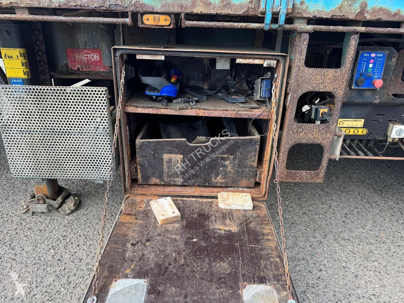 نصف مقطورة Pacton TGD343 3 AXLE BPW + HMF 1720...