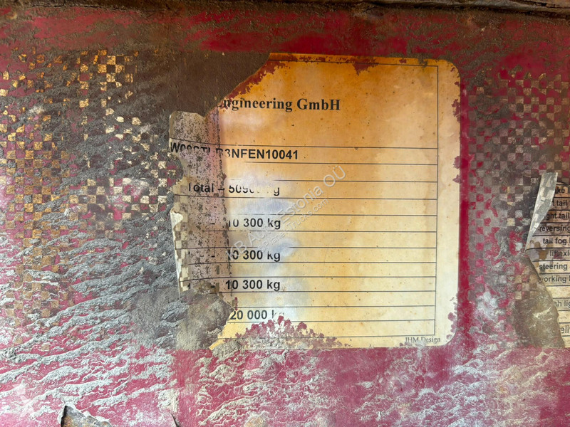 Maskinbæreren HRD STLB3N SAF AXELS / REAR AXLE...