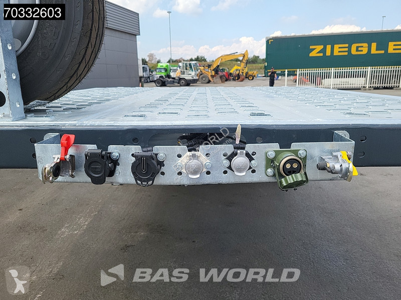 نصف مقطورة Eroglu Trucktransporter SAF Winch