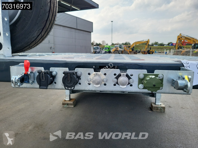 نصف مقطورة Eroglu 1 Axle Trucktransporter SAF...