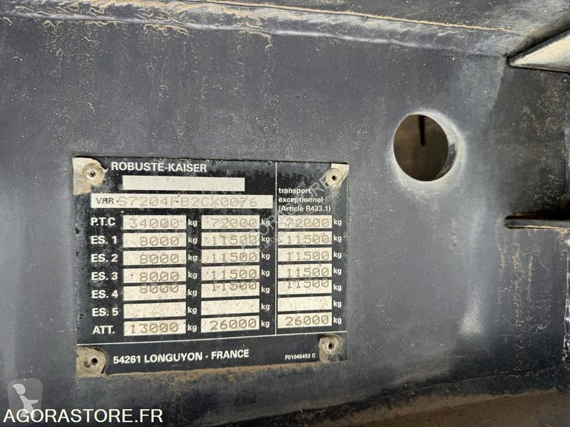 Semi remorque Robuste Kaiser