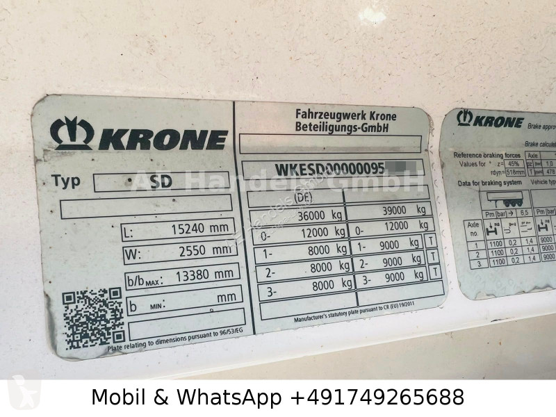 نصف مقطورة Krone lang...