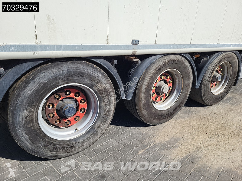 Sættevogn Kraker trailers CF-Z 3 axles Lift...