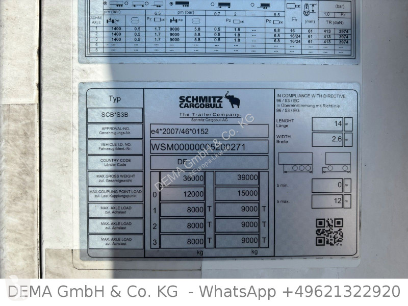 نصف مقطورة Schmitz Cargobull...