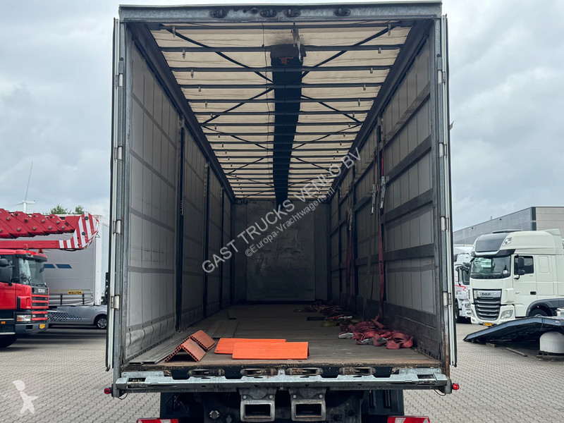 نصف مقطورة Fliegl Schuifzeil - Dak / Stuur-as /...